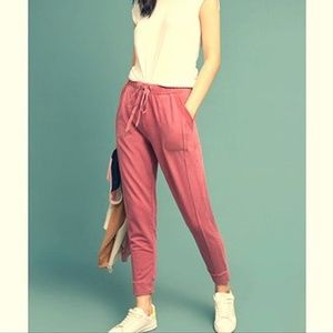 Anthropologie Cropped Joggers